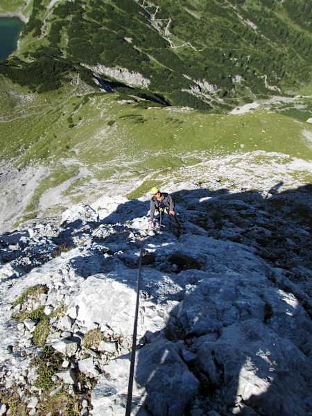 Klettern Coburger Hütte