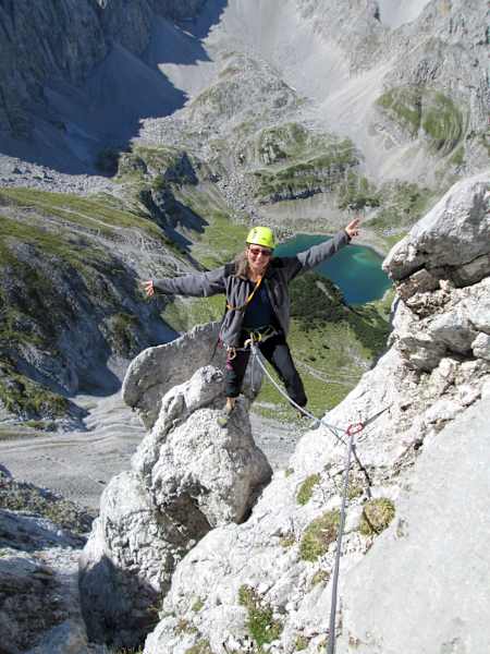 Klettern Coburger Hütte