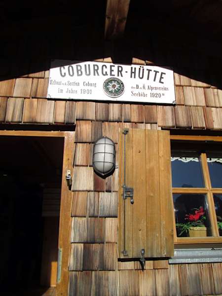 Klettern Coburger Hütte