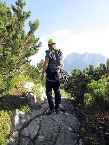 Klettern Coburger Hütte