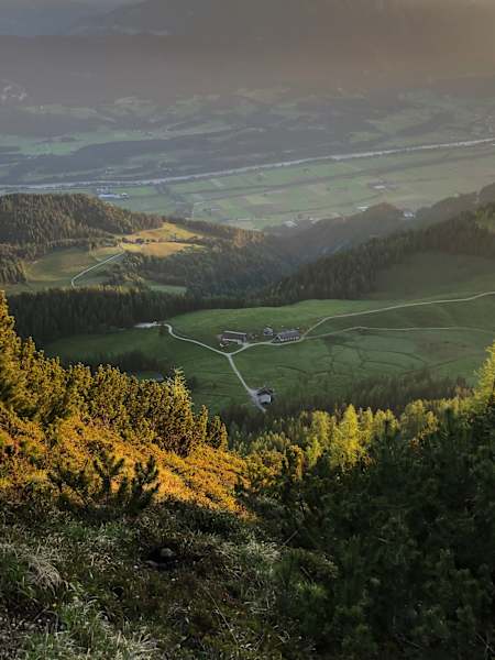 Alpbachtal Gratlspitze Sonnenaufgang