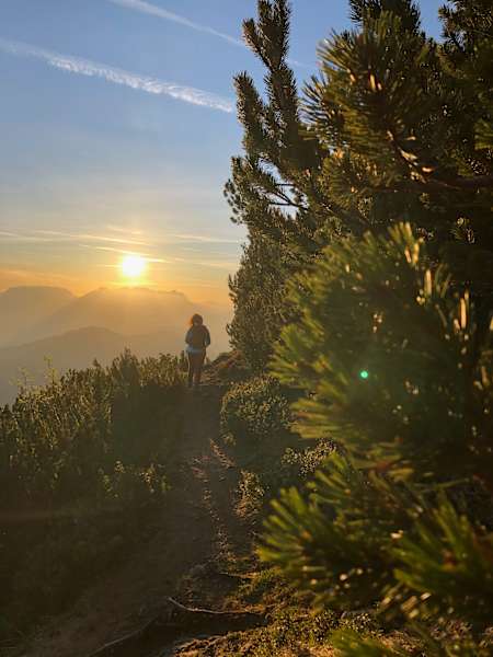Alpbachtal Gratlspitze Sonnenaufgang