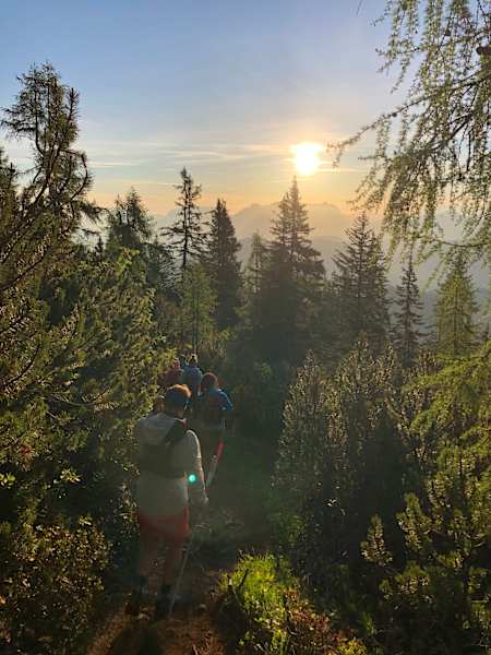 Alpbachtal Gratlspitze Sonnenaufgang
