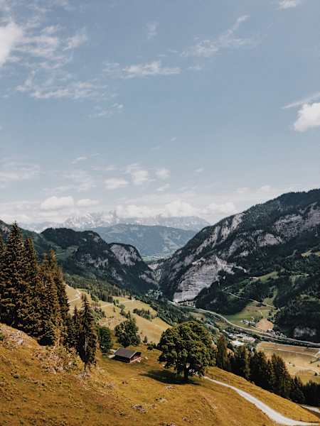 Ernst Merkinger wandert Gastein Trail