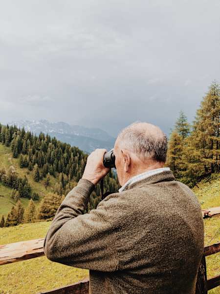 Ernst Merkinger wandert Gastein Trail
