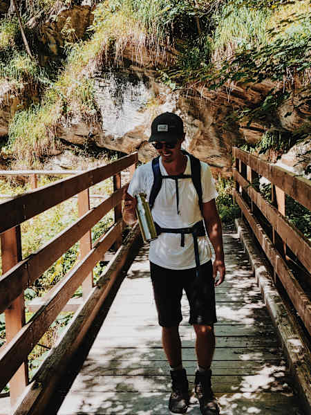 Ernst Merkinger wandert Gastein Trail