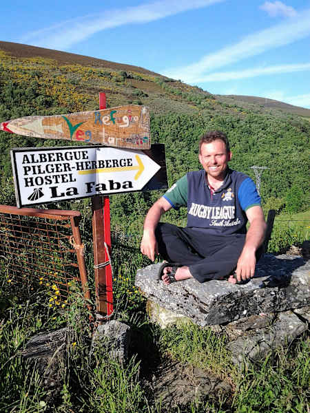 Nikolas Haugeneder Jakobsweg