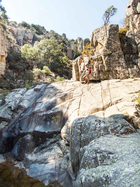 Sardinien Oridda Schlucht