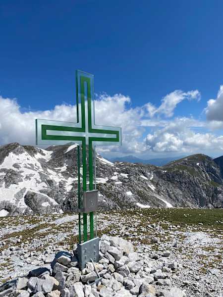 Wander-Tipp: 3-Gipfel-Tour zum Gläsernen Kreuz auf der Schartwand (2.339 m)