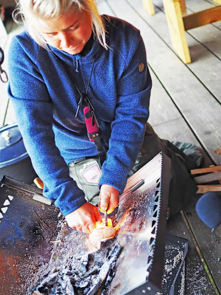 Richtig Lagerfeuer machen