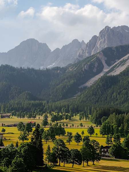 Bergwelten mein erster Klettersteig Ramsau am Dachstein