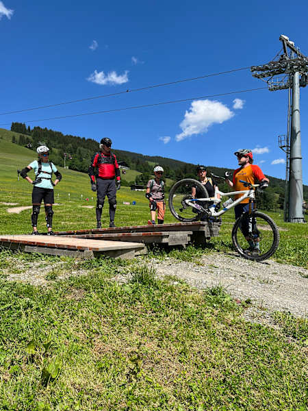 Rene Sendlhofer-Schag im Learn to Ride Park
