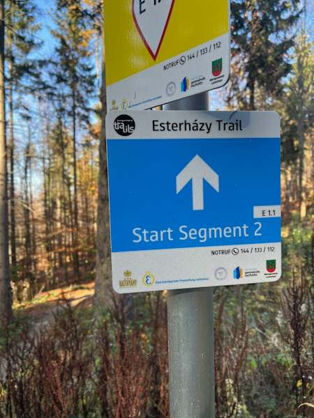 Die Trails sind in Segmente unterteilt - das gibt Gelegenheit zu Verschnaufpausen