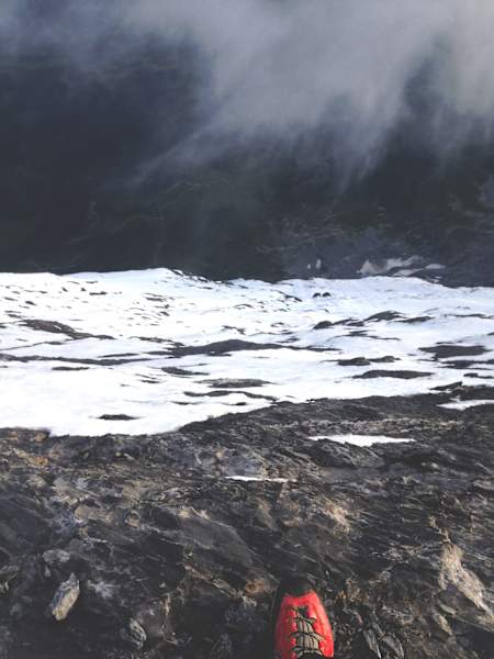 1.800 m Nordwand können entweder ganz viele oder bloß ein einziger Schritt sein1.800 m Nordwand können entweder ganz viele oder bloß ein einziger Schritt sein