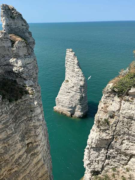 Kreidefelsen beim Badeort Étretat