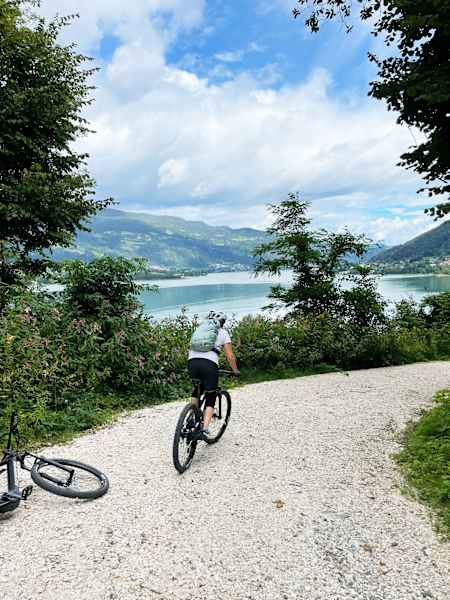 Auf der Rückfahrt von der Ossiacher-Tauern-Tour