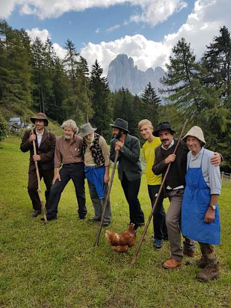 Reinhold Messner auf den Spuren der Erstbesteiger