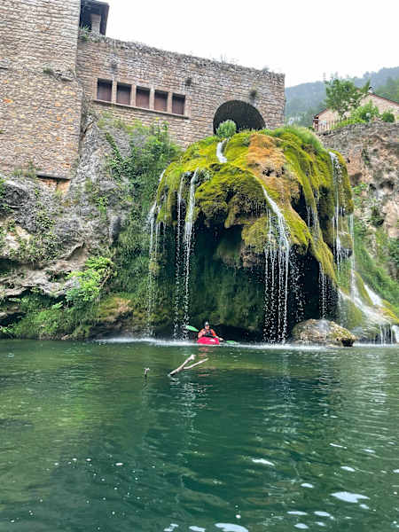 Wasserkaskaden in Saint-Chély