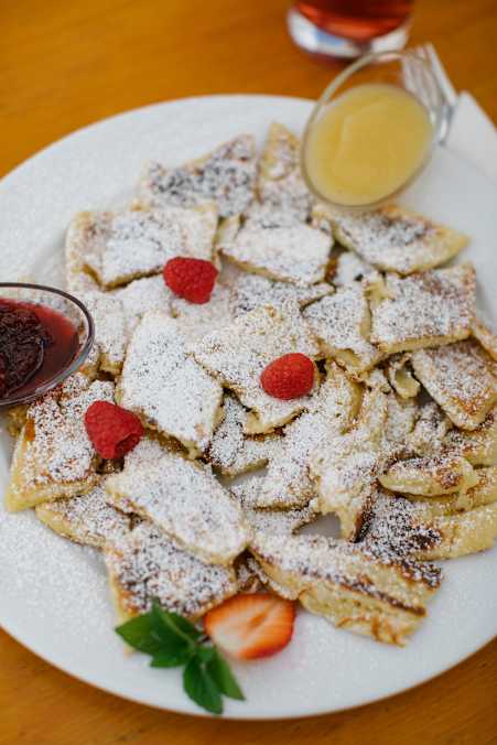 Kaiserschmarren auf der Seurasas Hütte