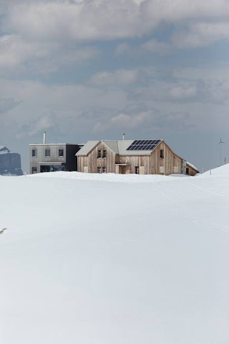 Die Leglerhütte mit Anbau