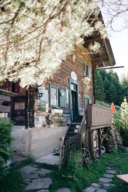 Die Maxhütte auf 1.445m Höhe im Zillertal