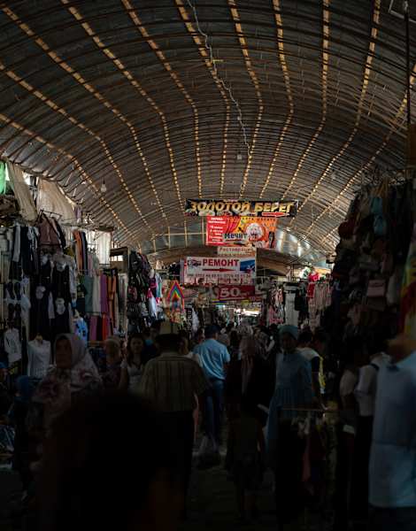 eidenstraßen-Bazar in Osh