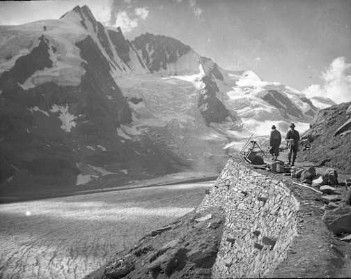 Die Pasterze mit dem Großglockner (3.798m) im Hintergrund