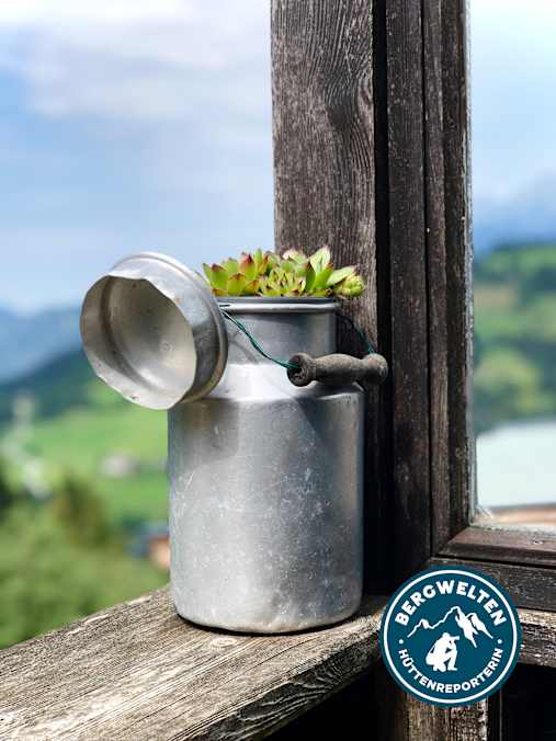 Stilvolles Detail auf der Silleralm