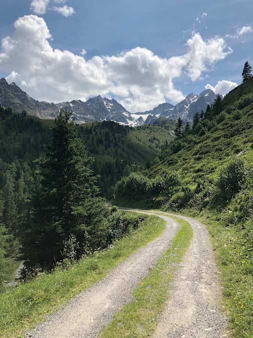 Auf dem Weg zur Stabele Alm