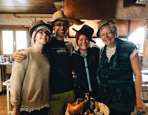 Ana Zirner Alpenüberquerung Cabane des Dix