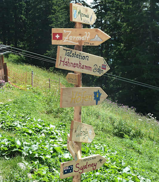 Die Gehrenalpe (1.610 m) in den Allgäuer Alpen