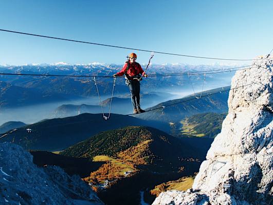 Irg- und Westgrat-Klettersteig Dachsteingebirge