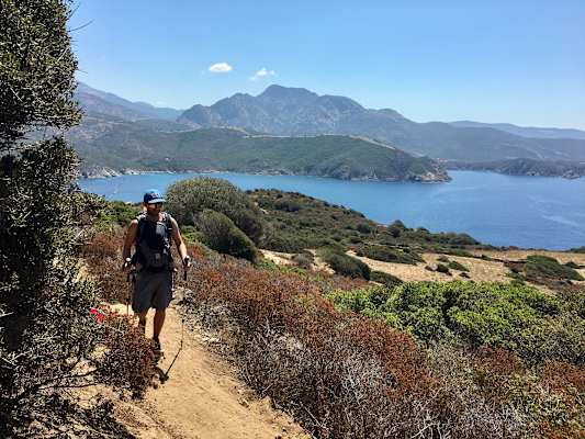 Korsika Wandern mit Kindern Capu Rosso