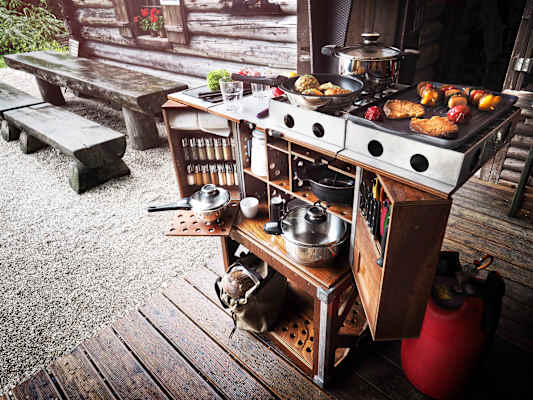Mobile Gourmet-Küche CampChamp