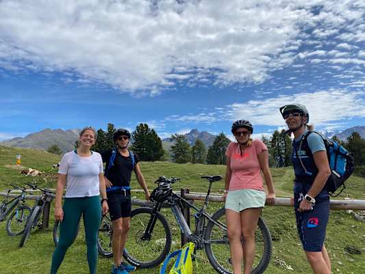 E-Biken Corviglia Engadin