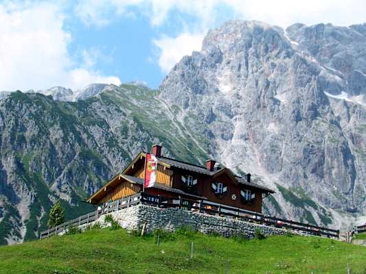 Die Erichhütte am Hochkönig
