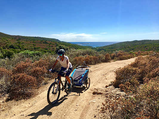 Korsika Wandern Radfahren mit Kindern