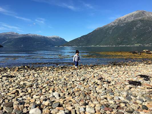 Campen mit Kindern in Norwegen