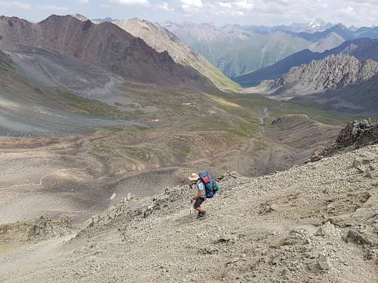 Trekking in Kirgistan