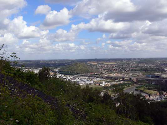 Sentier des Terrils in Belgien