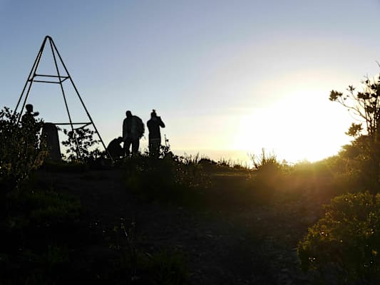 Sonnenaufgang auf dem Blue Mountain Peak