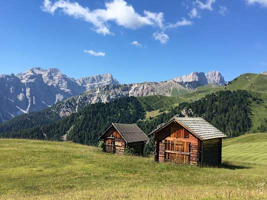 Bergsteigerdorf Lungiarü/Campill