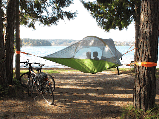 Camping Anderwald Baumzelt (Kärnten Werbung)