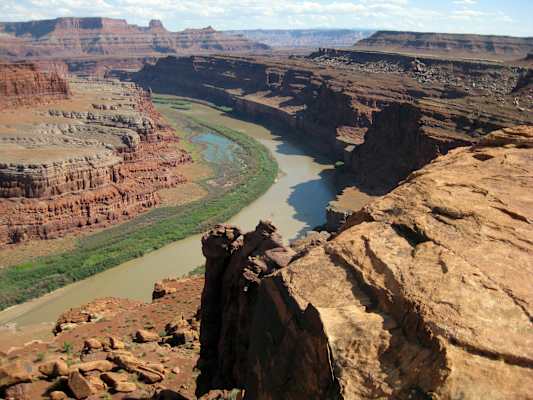 Moab Utah Shafer Trail Colorado River