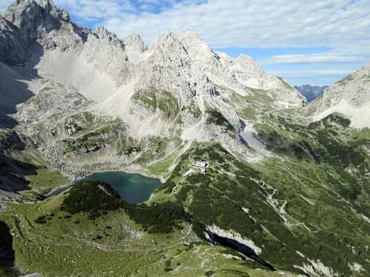 Klettern Coburger Hütte