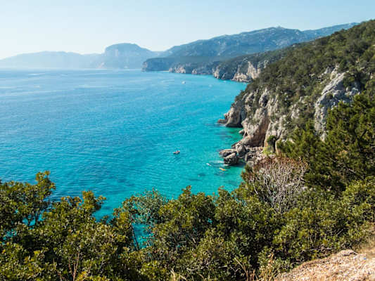 Sardinien Caletta Fuili zur Cala di Luna 