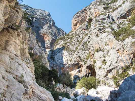 Sardinien Karstschlucht Gola di Gorropu