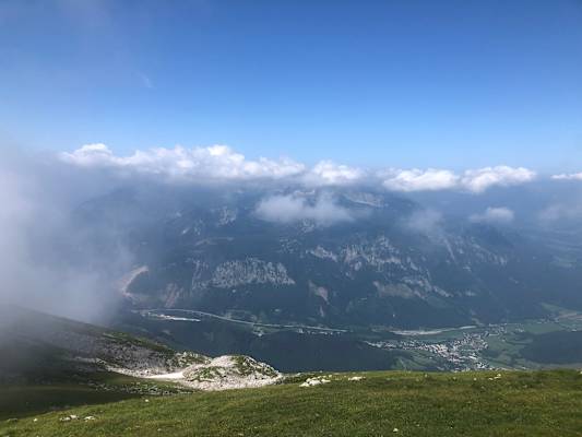 Landschaft am Weg auf den Großen Pyhrgas