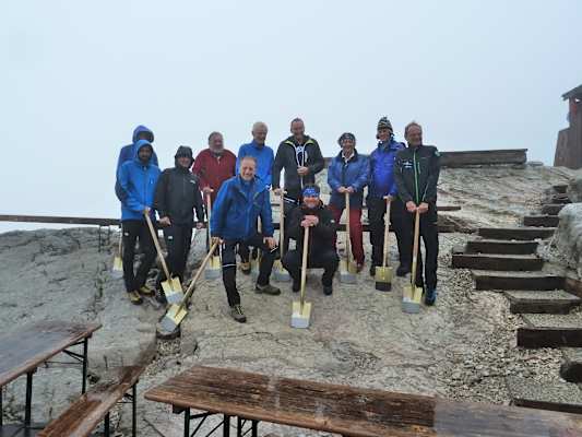 So hat alles angefangen: Spatenstich am 24. Juli 2017 