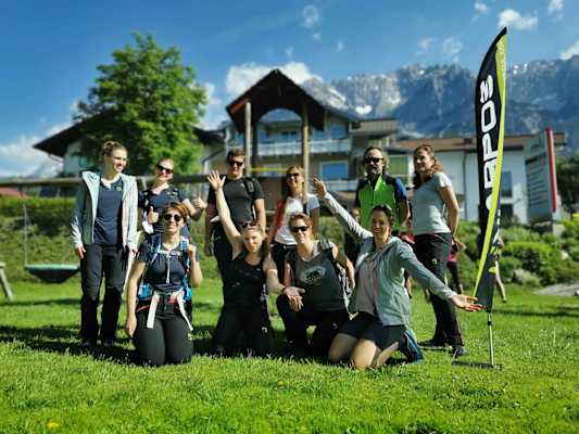 Bergwelten Mein erster Klettersteig